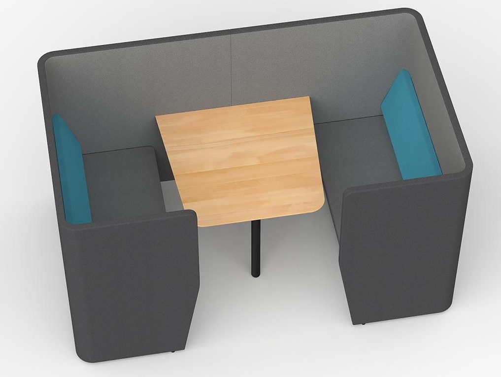 Booths & Collaborative Break-out Areas